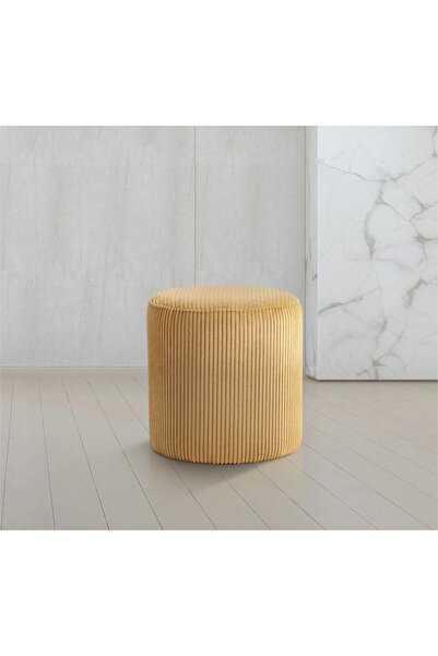 S Home Design Concept Bonita Düz Fitilli Silindir Puf