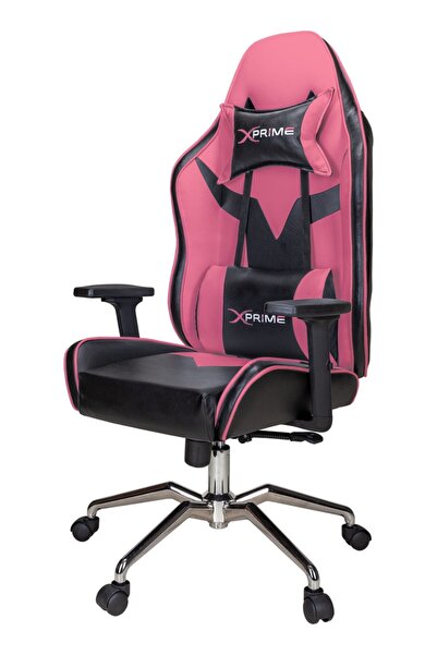 XPRİME Pembe Bulls Oyuncu Koltuğu - 3555p