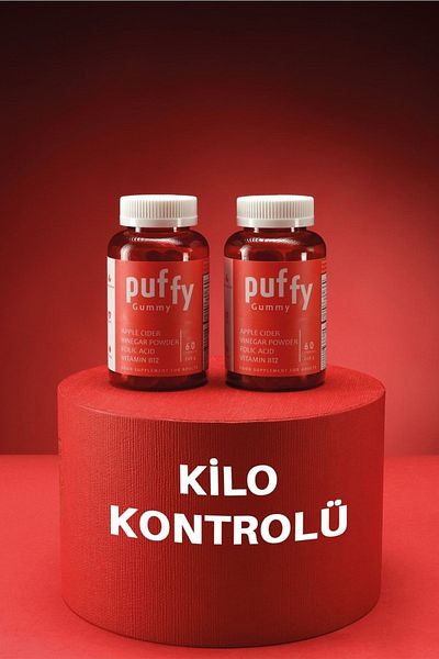 Puffy Gummy -, Weight Control, Energy, Immune, Diet Support (double)