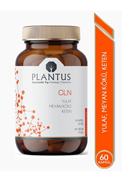 Plantus Cln | Yulaf, Meyan Kökü Ve Keten Içeren Bitkisel Takviye – 60 Kapsül | Sindirim Sağlığı