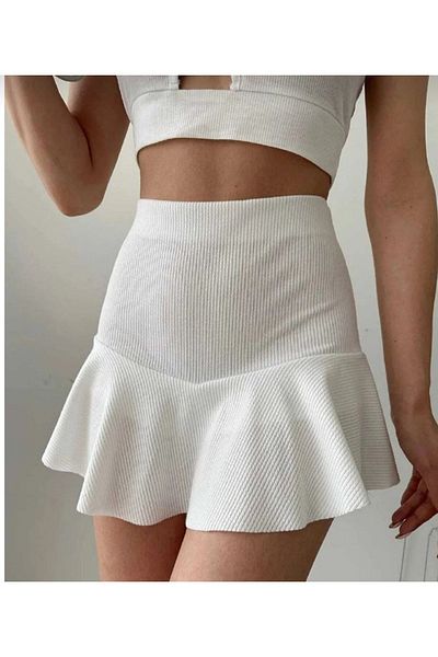 SEVENLINE FUSTA MINI SHORT TROUSĂ FEMEI
