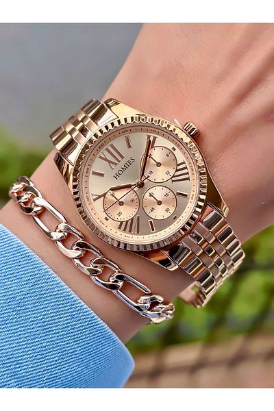 Homies New Season Women's Wristwatch - 2 Years Warranty, Steel Cord Waterproof Watch
