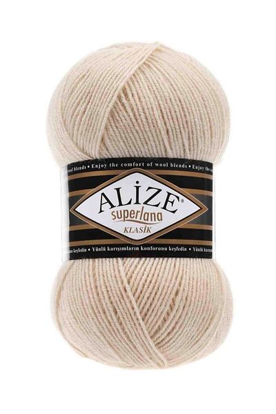 Alize Süperlana Classic 5 bucăți fire de tricotat manual 310 spumă de miere