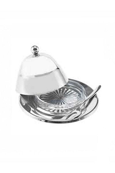 Narin Lemon Set with Lid Lemon Holder Lemon Fork Plate Plaides