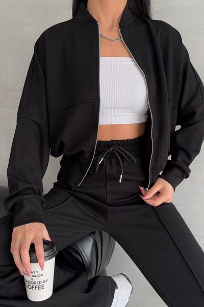 Neşeli Butik γυναικεία λύκρα καλοκαιρινή υφασμάτινη αθλητική φόρμα με ρίγες NBG001