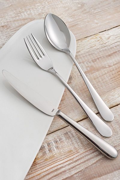 Narin Epsilon Series - Plain - 36 Piece Cutlery Set