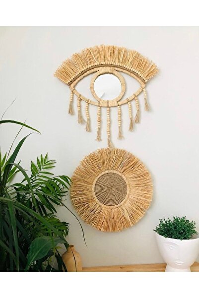 Natural Banana Fiber Handmade Design Wall-baby Room Decoration
