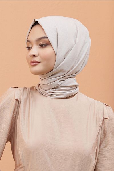 Loryan Cotton Jacquard Patterned Shawl - Kayla Stone Detailed