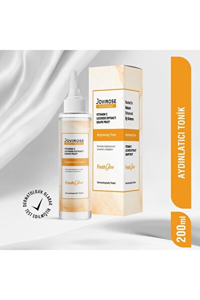 Jovirose Fresh Glow Aydınlatıcı Tonik 200 ml