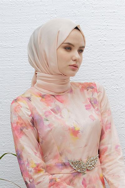 Loryan Shiny Monochrome Polina Shawl - Scarf, Evening Dress and Daily Use