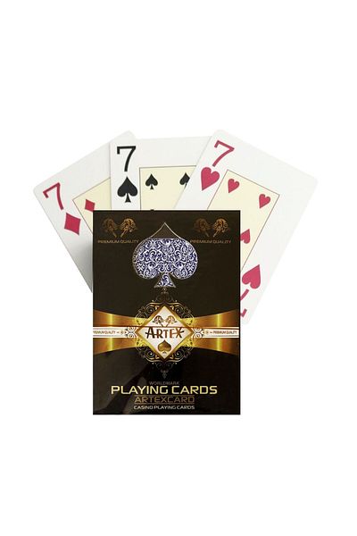 Star Oyun Star 100% Plastic Artex Poker Playing Card