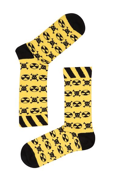 The Socks Company Ανδρικές κίτρινες κάλτσες 15kdcr102e-κίτρινες