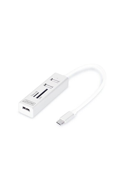 Generic Brand USB 2.0 Type C 3 Port Hub - Card Reader, 3 X USB 2.0, 1 X Sd, 1...