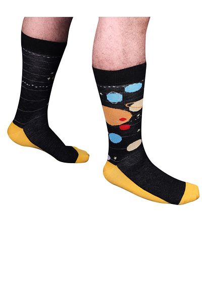 The Socks Company Ανδρικές μαύρες κάλτσες 15kdcr109e-μαύρες