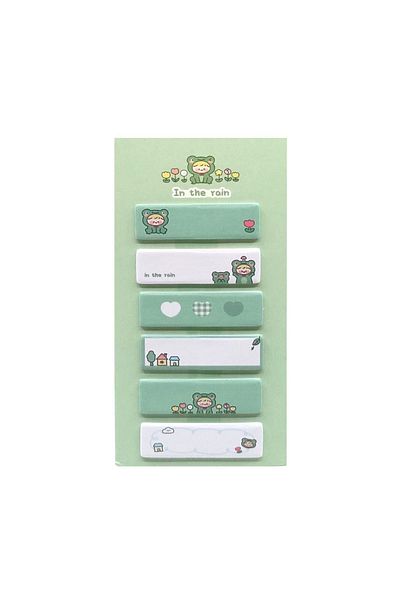 sibga tasarım Colorful Postit for Children Post-it Post It.Bookmark Bookmark Sticker Note Paper Paper 120 Sheets