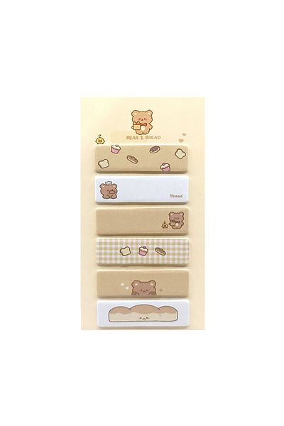 sibga tasarım Colorful Postit for Children Post-it Post It.Bookmark Bookmark Sticker Note Paper Paper 120 Sheets