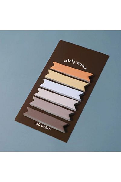 sibga tasarım Color Postit Post-it Post ItBookmark Bookmark Postit Sticker Note Paper Paper Postit 120 Sheets
