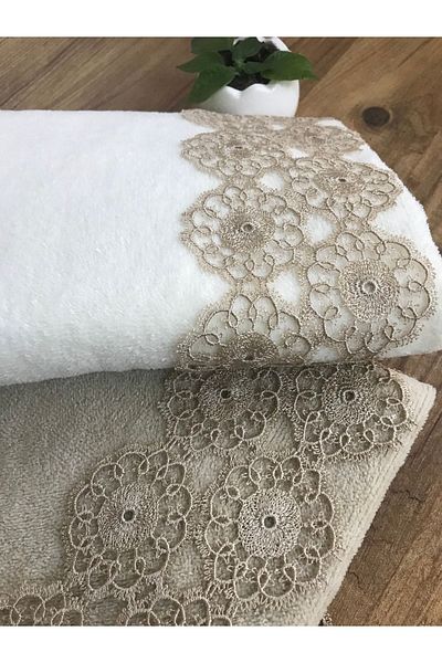 Çeyiz Bahçesi Πετσέτα χεριών Twinkle Double Velvet