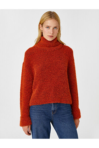 Koton Plüss garbós pulóver