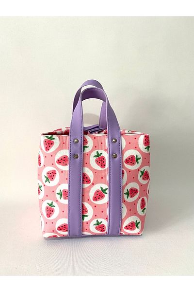 TALKING DREAMS Dinner Bag - Strawberry Pattern