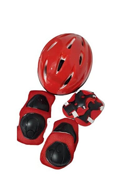 Ticaret Avm Kırmızı Çocuk Dizlik Ve Dirseklik Takımı