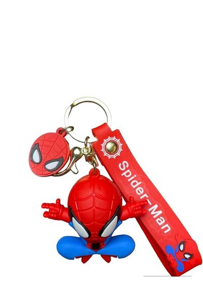 Örümcek Adam Silikon Anahtarlık/Spiderman Silicon Keychain