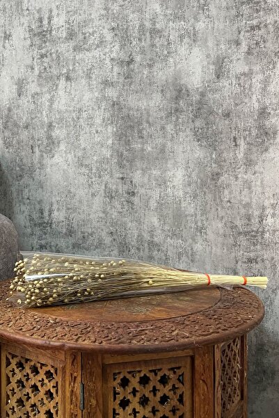 Goya Home Gold Keten Otu “Luna” Süslük Vazoluk Aranjman Çiçeği 80 gr