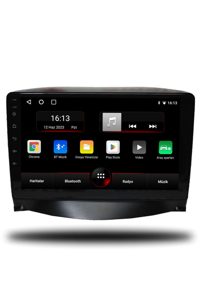 Genel Markalar Peugeot 206+ Android Carplay Multimedya 2006-2012 4GB RAM + 64...