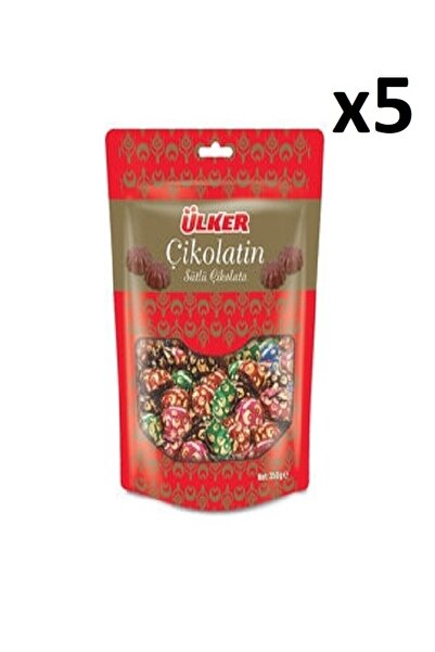 Ülker 5'li Çikolatin Ikramlık Sütlü Çikolata 350 gr (TOPLAM 1750 GR)