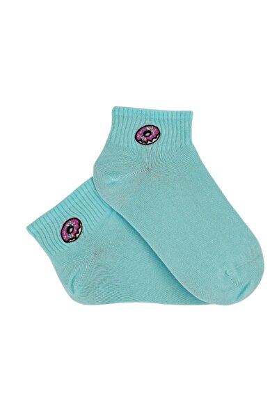 Shuttle Park Унисекс чорапи за колеж с щампа на комикси и понички