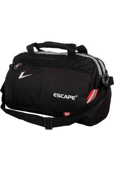 ESCAPE Unisex Black Large Size Sports Bag
