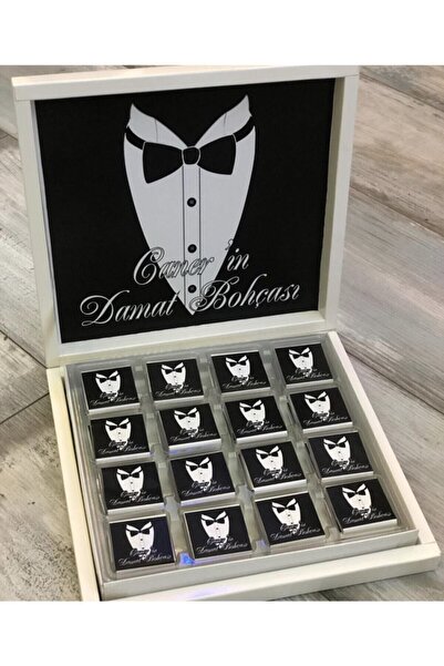 İlk Adım Tasarım Damat Çikolatası Kişiye Özel