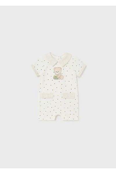 MAYORAL Cream Colored Bodysuit for Baby Boy - 01724-094