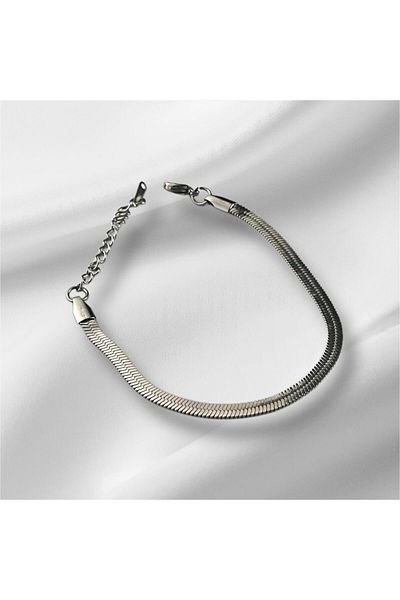 Accessories Italian Steel Bracelet - Silver