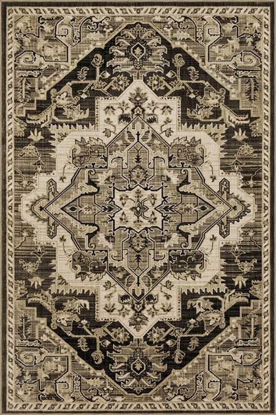 Rugs Modern Halı Brown Traditional Lozenge Floral Woven Base Washable Carpet ...
