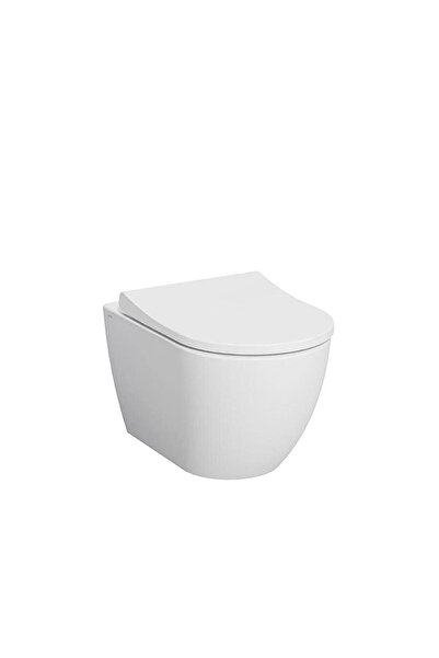VitrA S60 Rim-ex Smoothflush Beyaz Kanalsız Asma Klozet Ve Yavaş Kapanır Kapa...