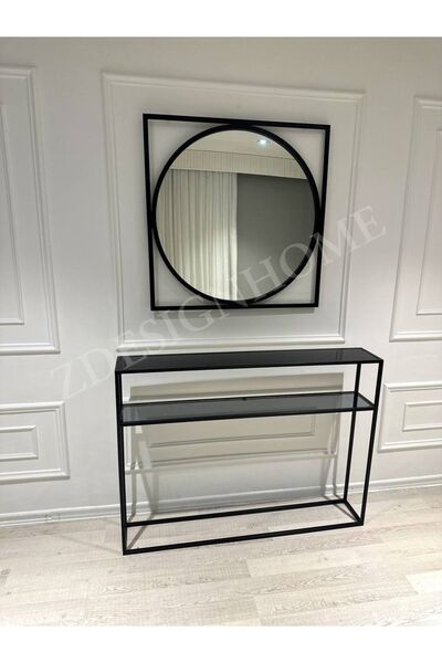 zdesignhome 85 Cm Ayna + 90x20x120 Cm Dresuartakım