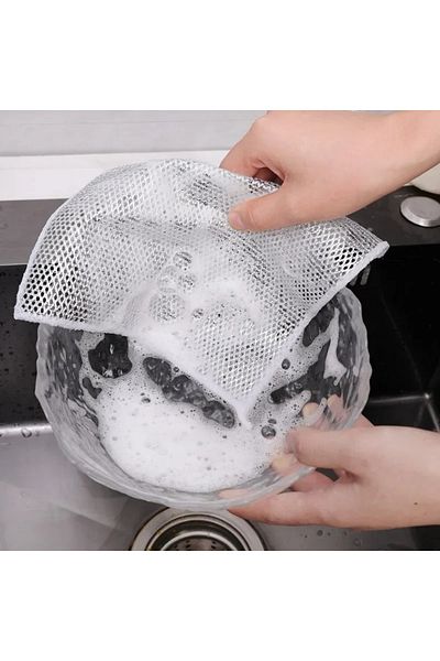 2B Bazaar 5 Pieces of Multifunctional Cleaning Cloth - Dirt Remover, Cloth Wire and Dirt Rust Remover, Kitchen Scouring Wire