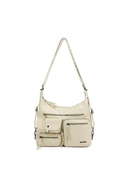 BARCELONA 21K حقيبة نسائية من الجلد المغسول - كلا الظهر 21-K برشلونة 1868