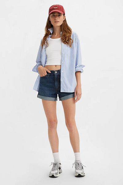 Levi's LEVI ®   Pantaloni scurți albaștri de damă - A5564-0004