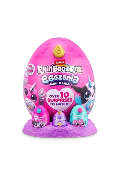 Rainbocorns Mini Eggzania Surprise Plush Gold Horn
