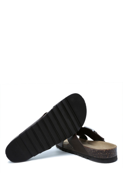 Kifidis 14591 Ch-Kifidis Soft Step Erkek Çapraz Bantlı Mantar Terlik 40-46