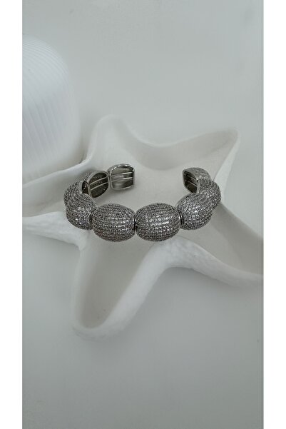 Vi store Özel Tasarım Gümüş Xena Bileklik