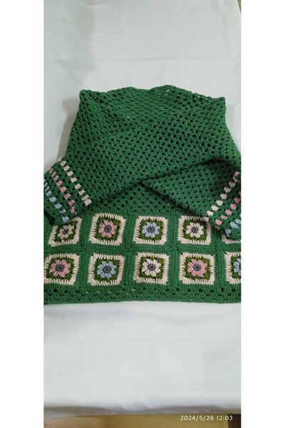 Cicibicisey Motif el örgüsü hirka