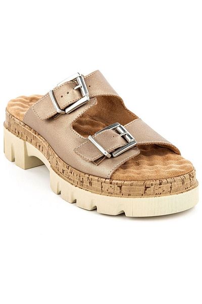 Muya Anatomical Sole Dolce Women's Slippers - Gold