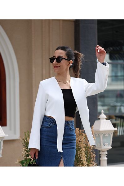 Büşra Doğru Butik Crop Jacket - Design