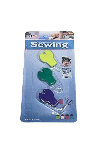 EleganTShoP H & T Cadı - İğneye İplik Geçirici 3 lü SET İplik Kesicili dksc03