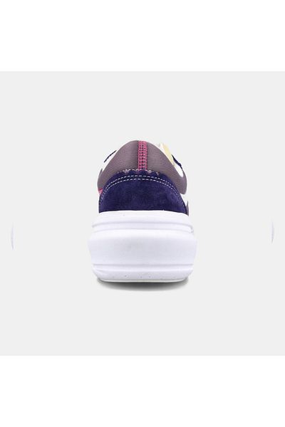 Vans Women Old Skool Over Lace Up Shoes, Dark Blue