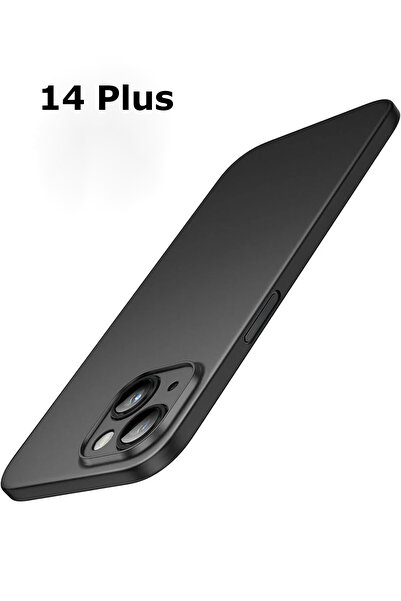 HyperAge iPhone 14 Plus Kılıf Ultra Ince Mat Yüzeyli Elden Kaymaz Kamera Koru...