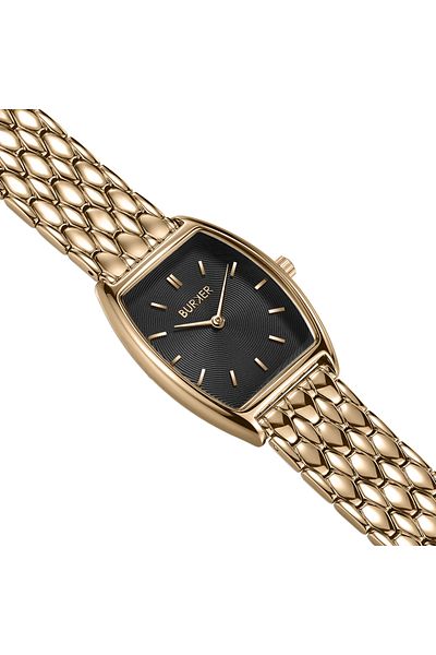 Burker Damenuhr Grace Gold Schwarz